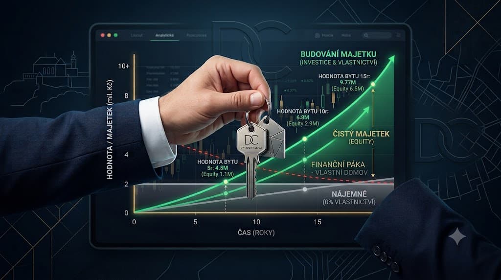 Proč je nájem vyhozením peněz? Propočet, který vám otevře oči